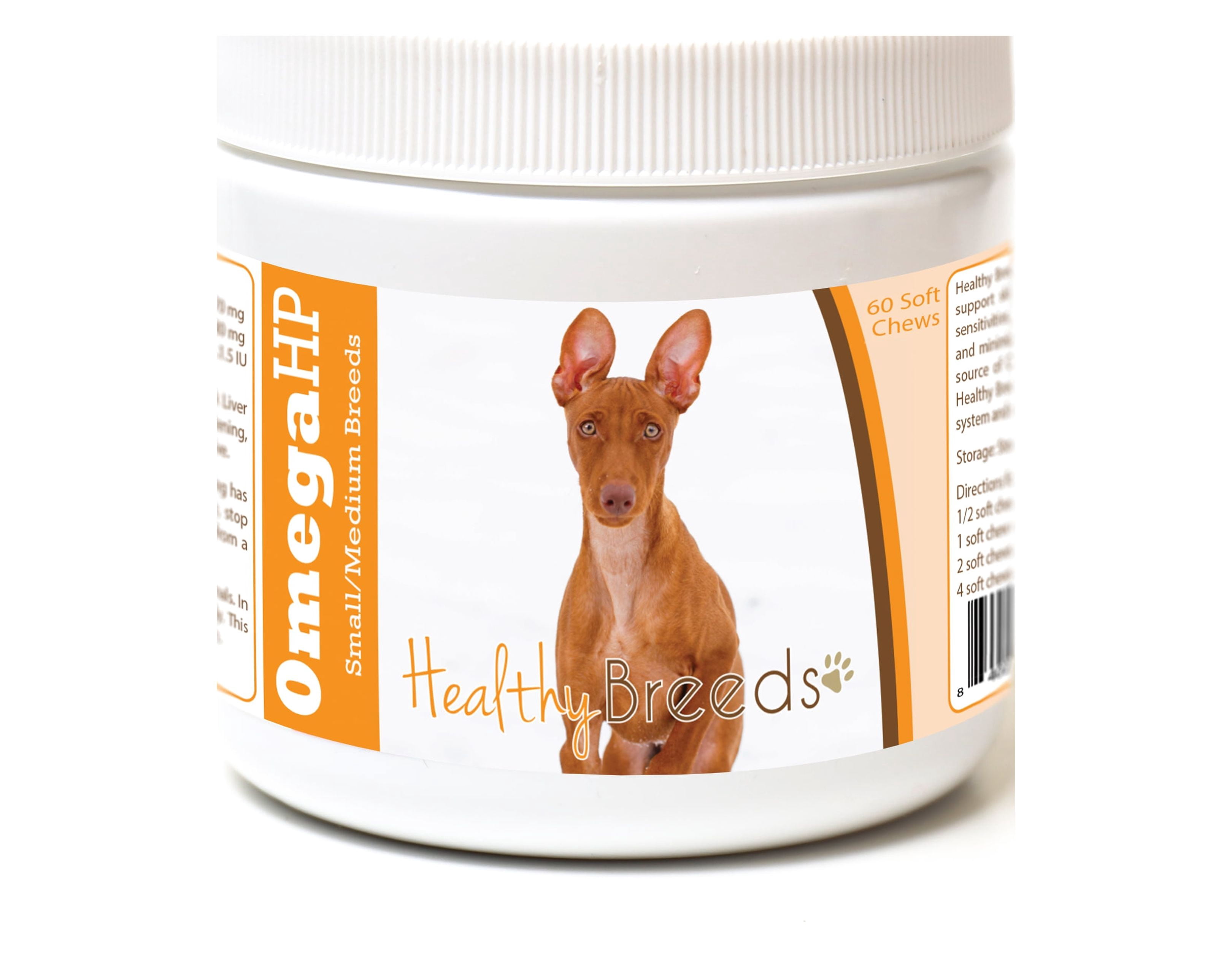 Healthy Breeds Cirnechi dell'Etna Omega HP Fatty Acid Skin and Coat Support Soft Chews