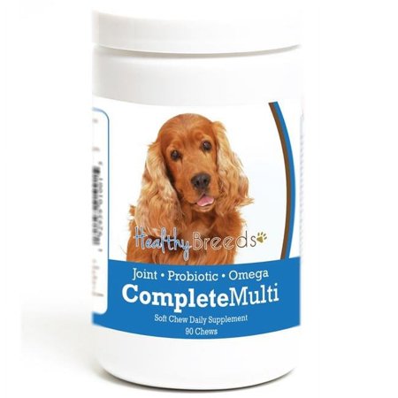 Healthy Breeds Cocker Spaniel All in One Multivitamin Soft Chew 90 Count