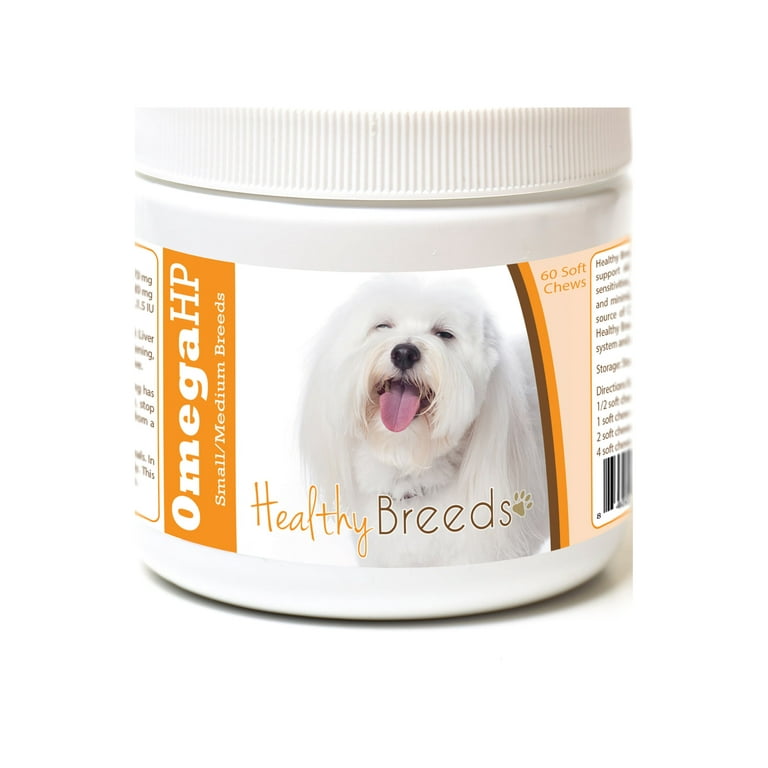 Healthy Breeds Coton de Tulear Omega HP Fatty Acid Skin and Coat
