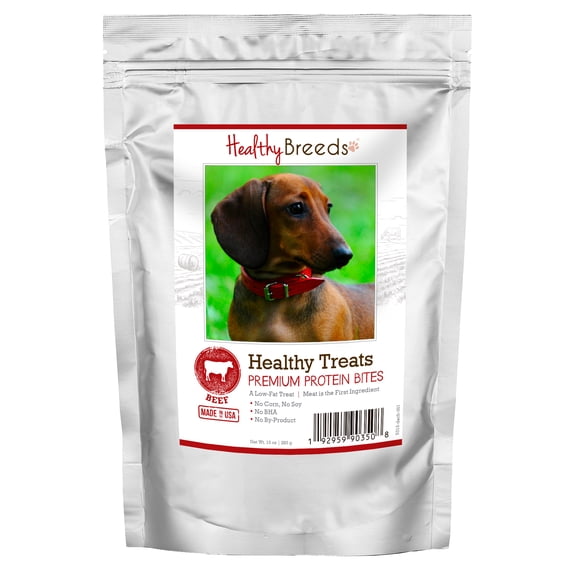 Healthy Breeds Dachshund Healthy Treats Premium Protein Bites Beef 10 oz