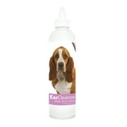 Healthy Breeds Dog Ear Cleanse with Aloe Vera for Basset Hound, Sweat Pea and Vanilla 8 oz