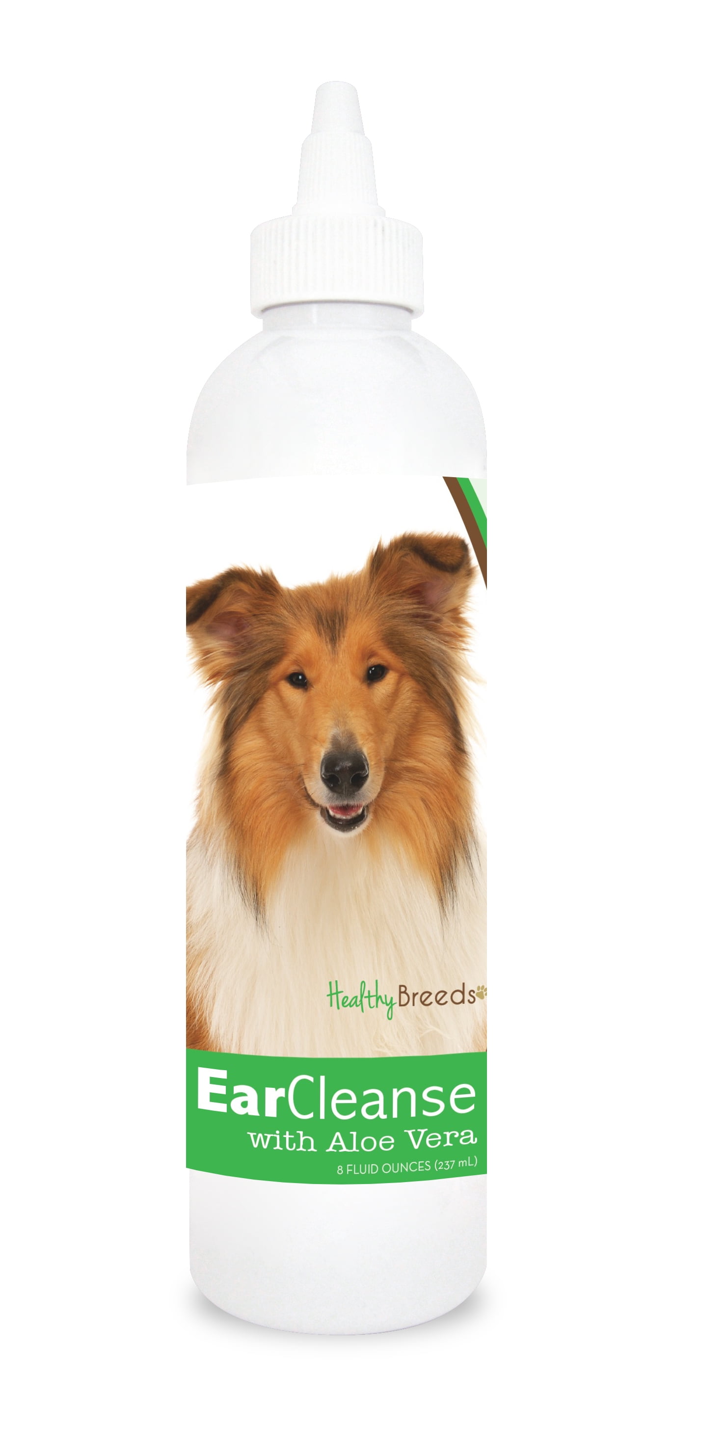 Healthy Breeds Dog Ear Cleanse with Aloe Vera for Collie, Cucumber