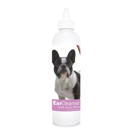 Healthy Breeds Dog Ear Cleanse with Aloe Vera for French Bulldog, Sweat Pea and Vanilla 8 oz
