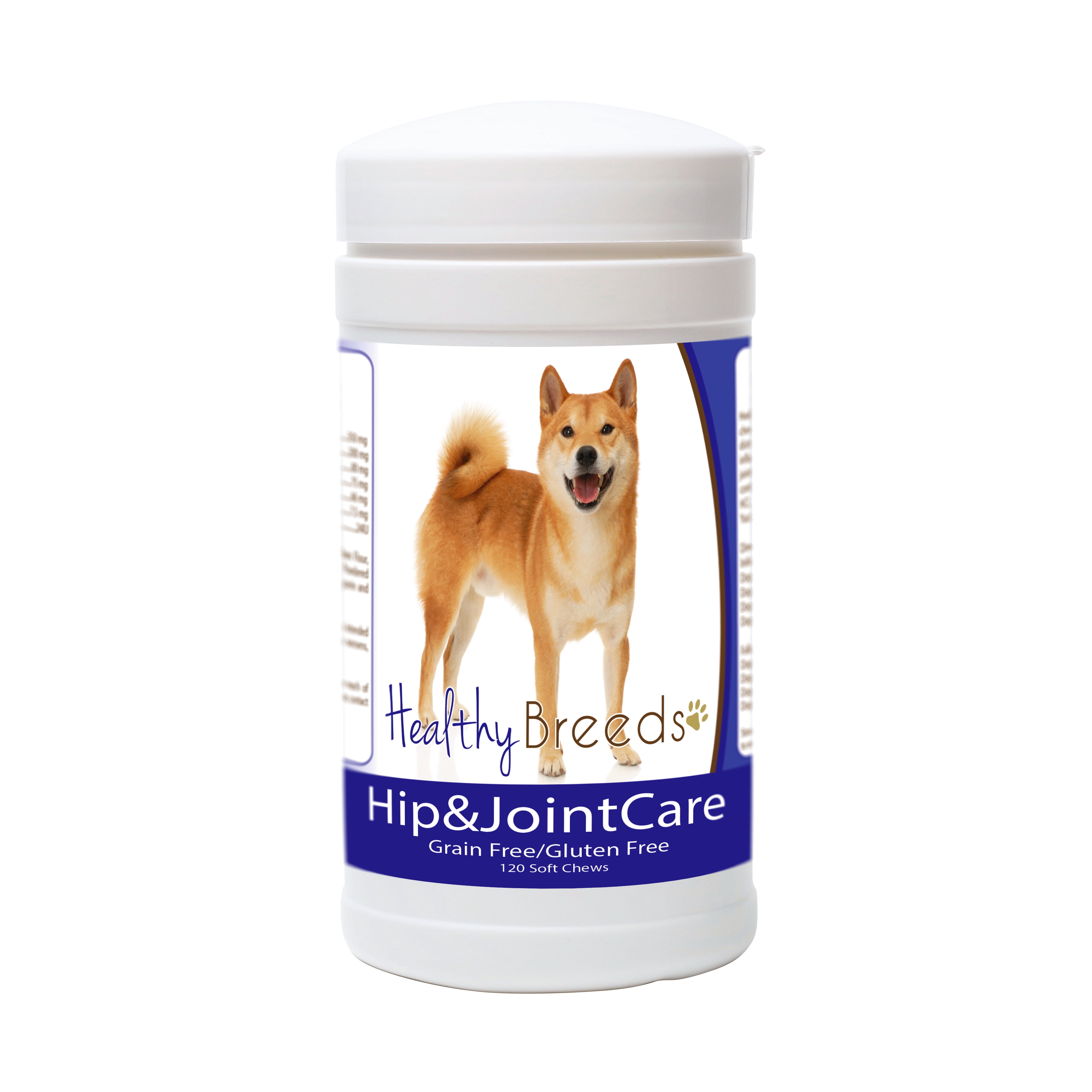 View of Healthy Breeds Dog Hip and Joint Care Supplement Soft Chews for Shiba ...
