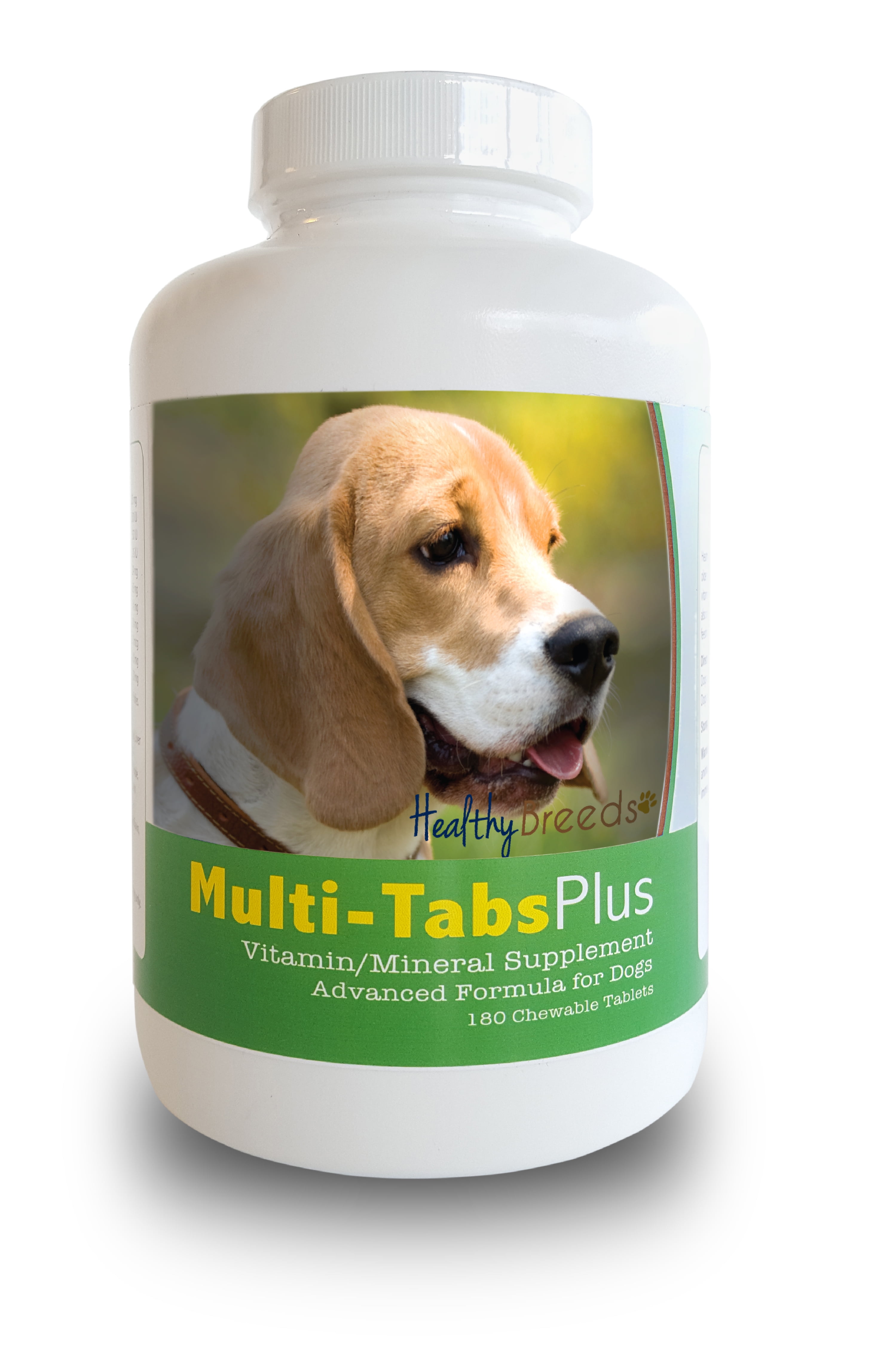 Healthy Breeds Dog Multi-Tab Vitamin and Mineral Supplement for Beagle, 180 Chews