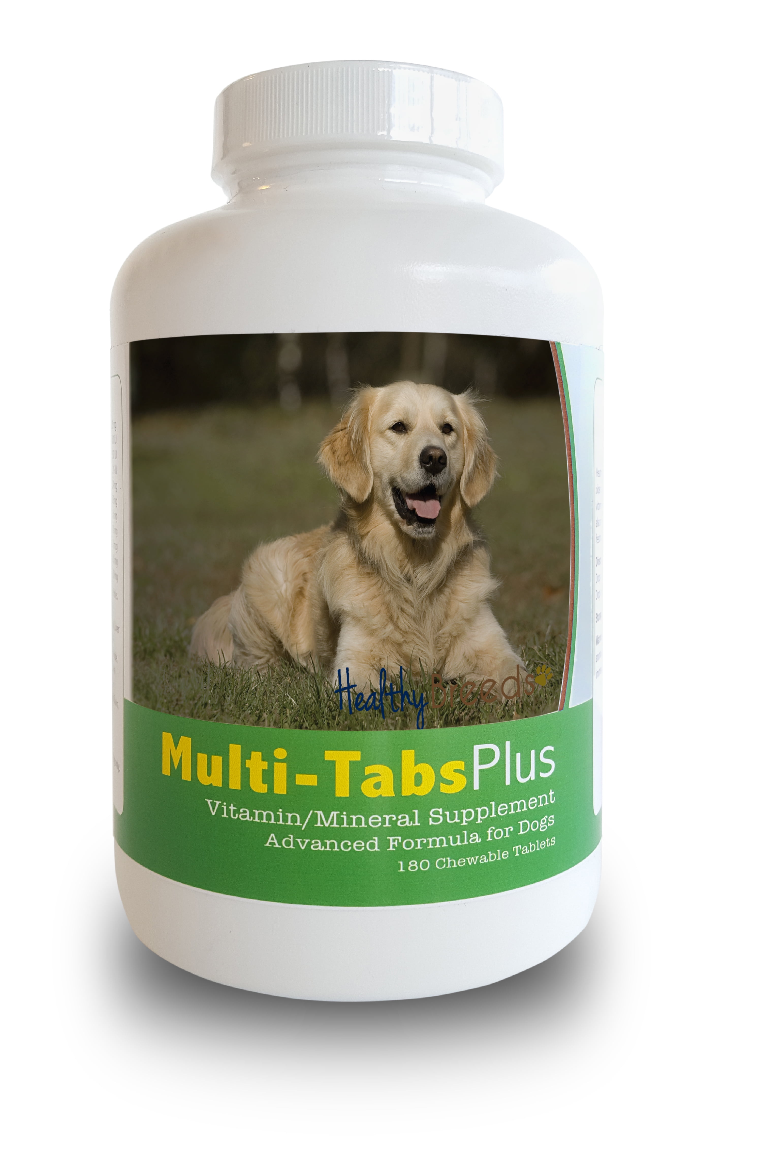 Healthy Breeds Dog MultiTab Vitamin and Mineral Supplement for Golden