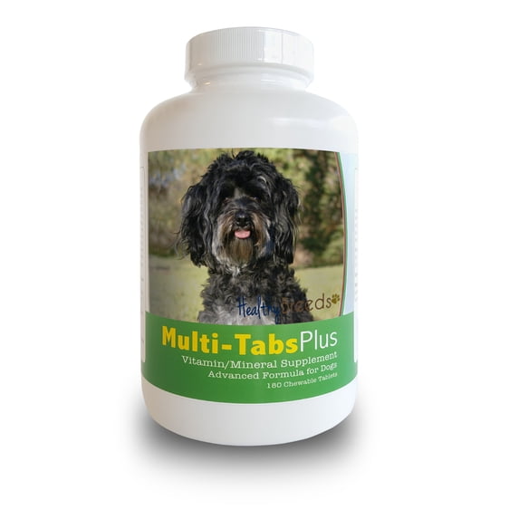 Healthy Breeds Dog Multi-Tab Vitamin and Mineral Supplement for Maltipoo, 180 Chews