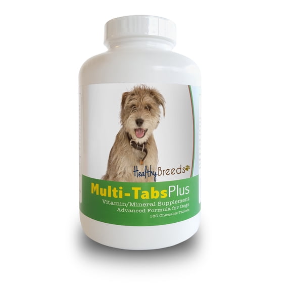Healthy Breeds Dog Multi-Tab Vitamin and Mineral Supplement for Mutt, 180 Chews