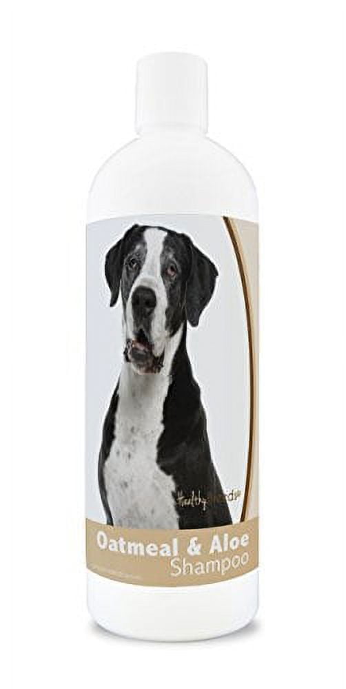 Healthy Breeds Dog Shampoo for Dry Itchy Skin for Great Dane Black Over 200 Breeds 16 oz Mild Gentle for Sensitive Skin Hypoallergenic