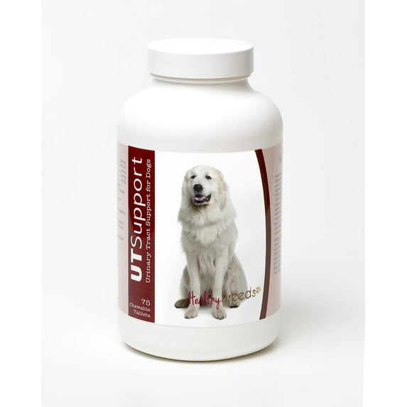 Healthy Breeds Dog Urinary Tract Support Cranberry Chewables for Great Pyrenees 75 Count