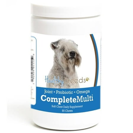 Healthy Breeds Soft Coated Wheaten Terrier all in one Multivitamin Soft Chew - 90 Count