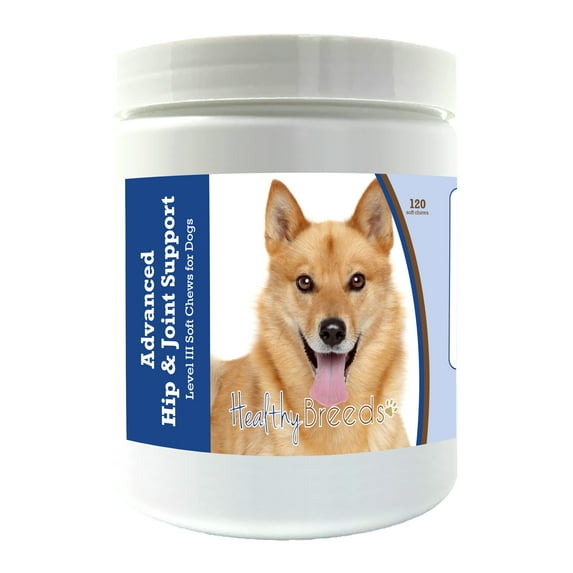 Healthy Breeds Finnish Spitz Advanced Hip & Joint Support Level III Soft Chews for Dogs 120 Count