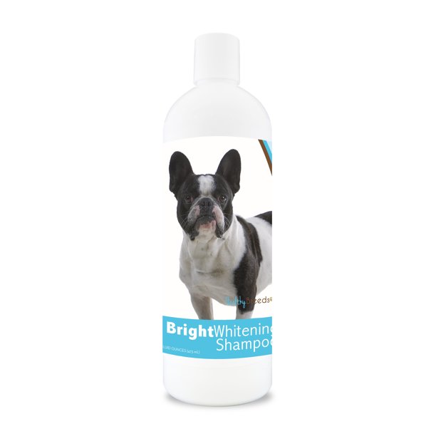 Healthy Breeds French Bulldog Bright Whitening Dog Shampoo 12 oz