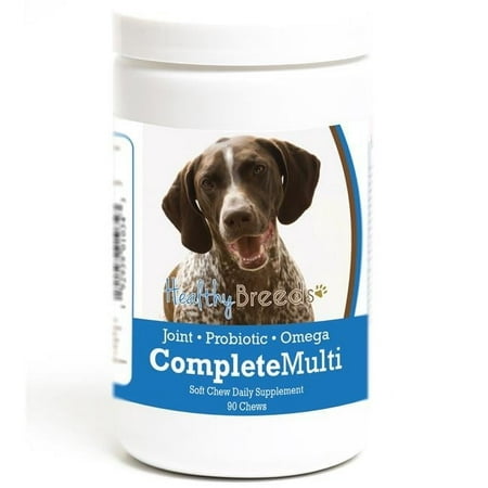 Healthy Breeds German Shorthaired Pointer all in one Multivitamin Soft Chew - 90 Count