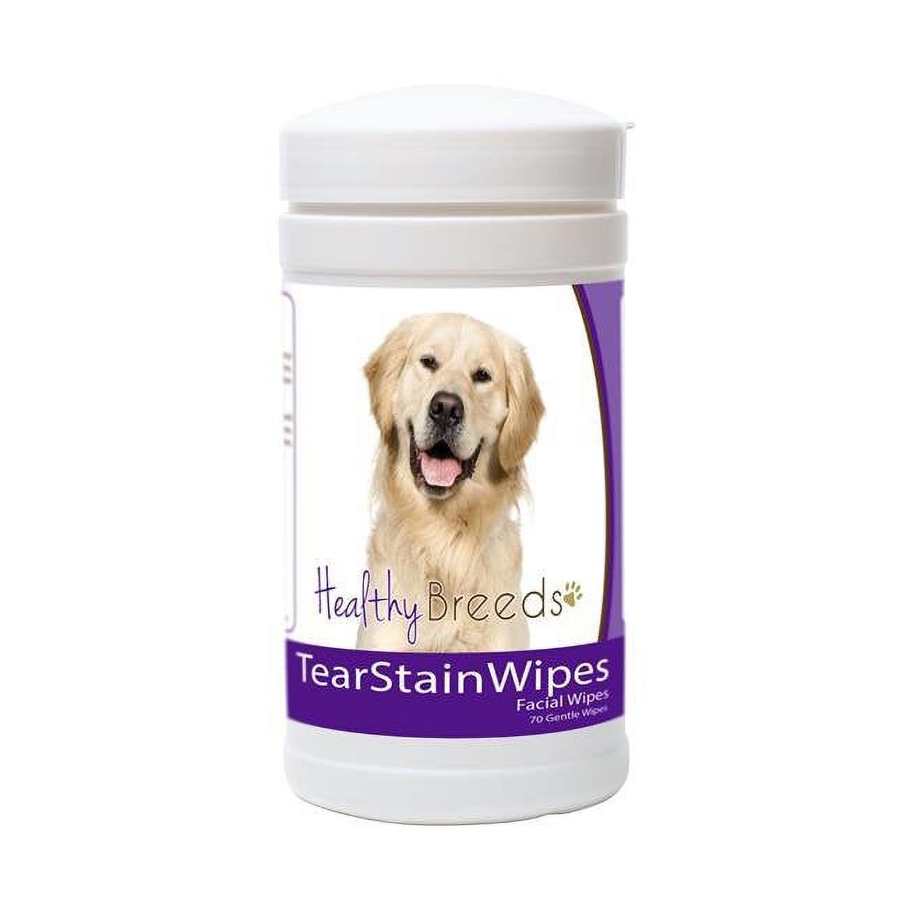 Healthy Breeds Golden Retriever Tear Stain Wipes