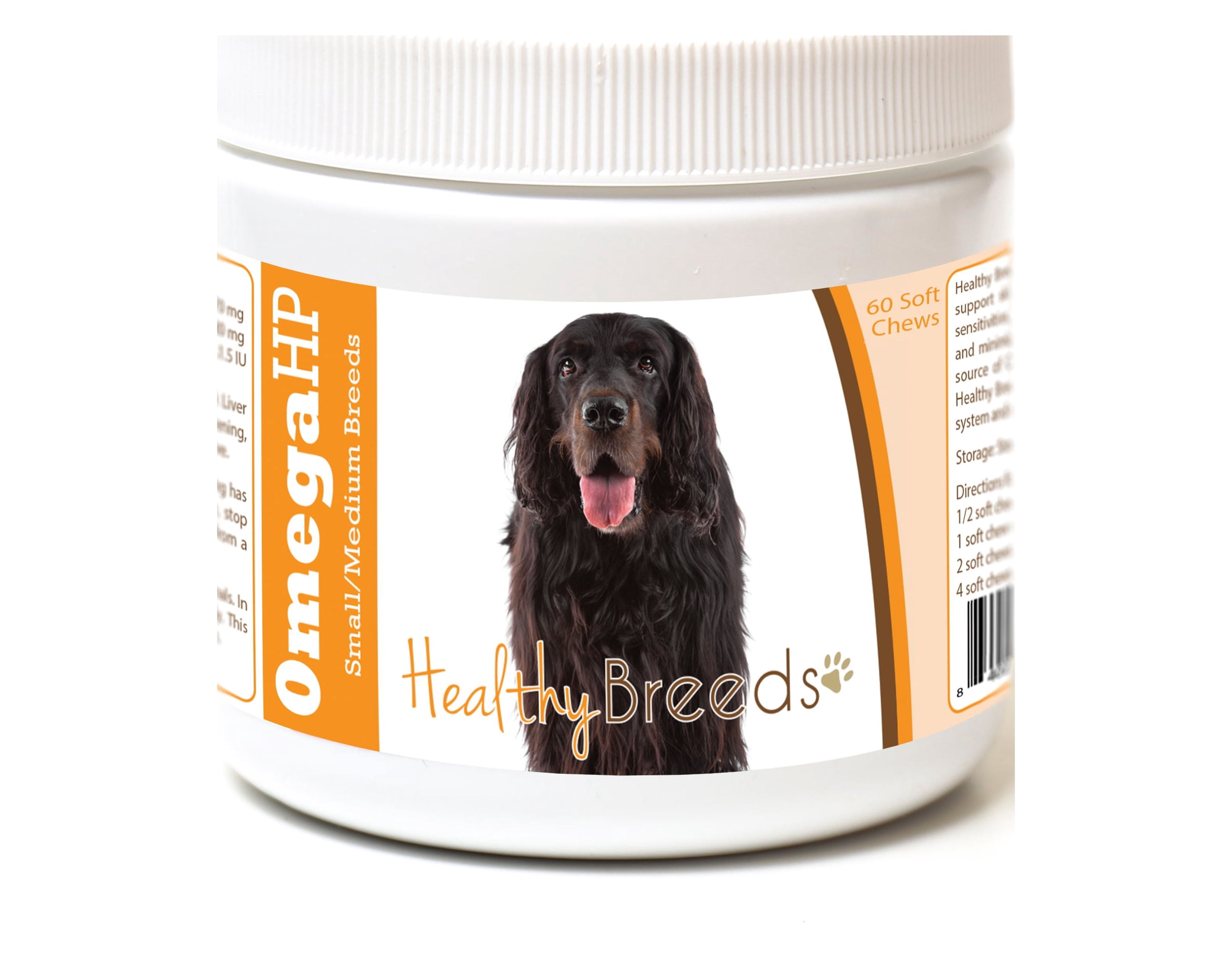 Healthy Breeds Gordon Setter Omega HP Fatty Acid Skin and Coat Support Soft Chews