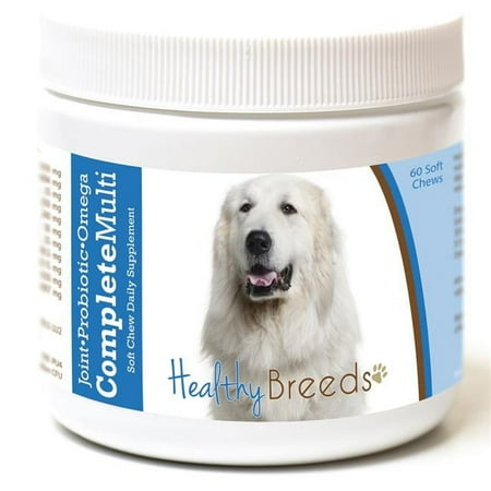 Healthy Breeds 192959008845 Great Pyrenees all in one Multivitamin Soft Chew - 60 Count