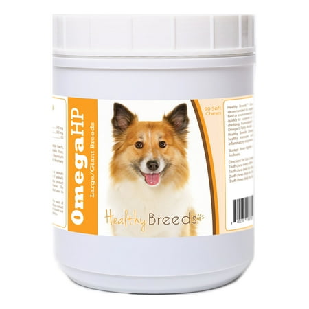 Healthy Breeds Icelandic Sheepdog Omega HP Fatty Acid Skin and Coat Support Soft Chews