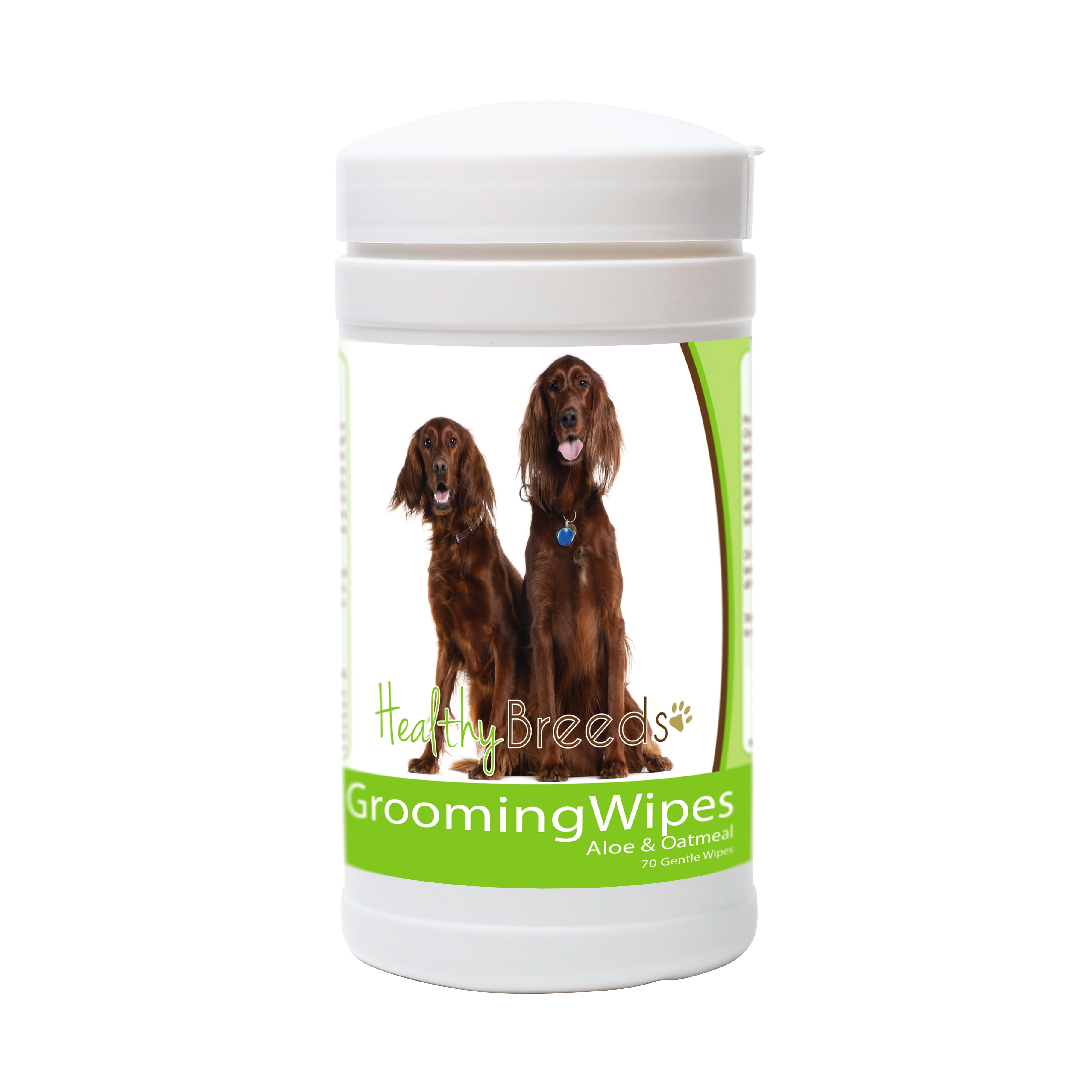 Healthy Breeds Irish Setter Grooming Wipes 70 Count