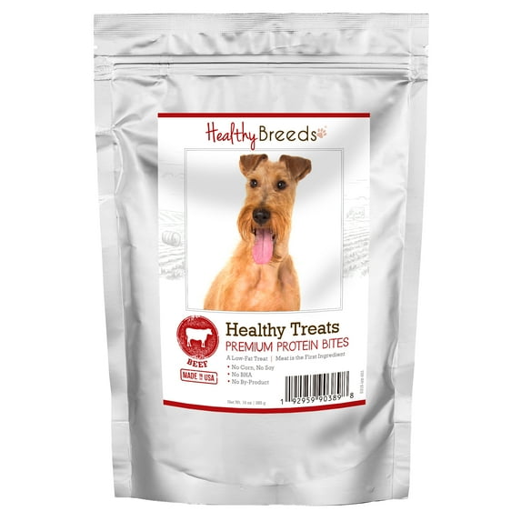 Healthy Breeds Irish Terrier Healthy Treats Premium Protein Bites Beef 10 oz