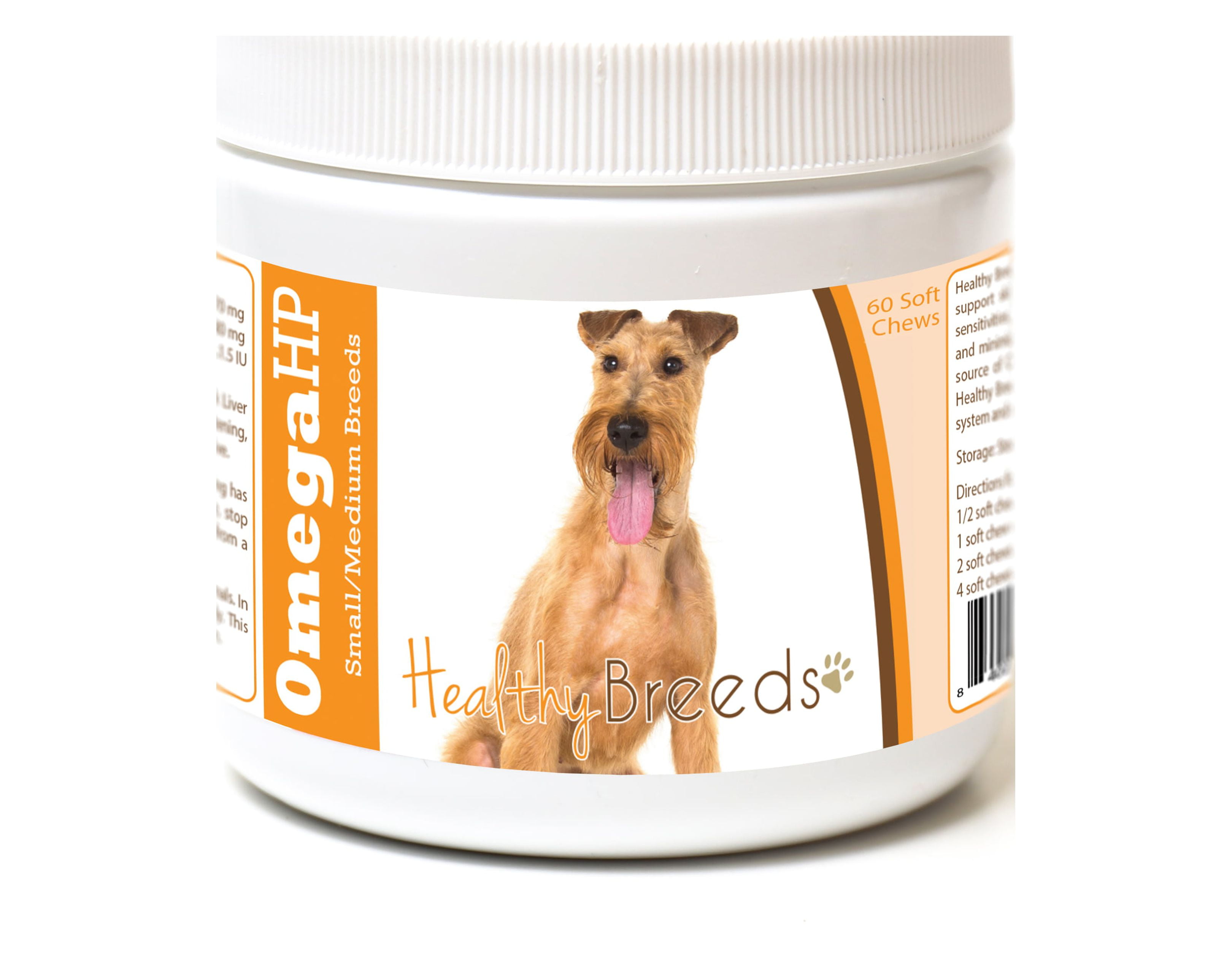 Healthy Breeds Irish Terrier Omega HP Fatty Acid Skin and Coat Support Soft Chews