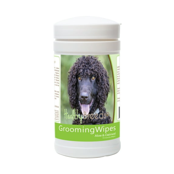Healthy Breeds Irish Water Spaniel Grooming Wipes 70 Count