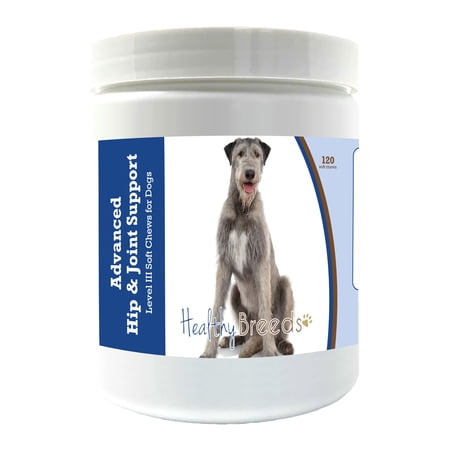 Healthy Breeds Irish Wolfhound Advanced Hip & Joint Support Level III Soft Chews for Dogs 120 Count