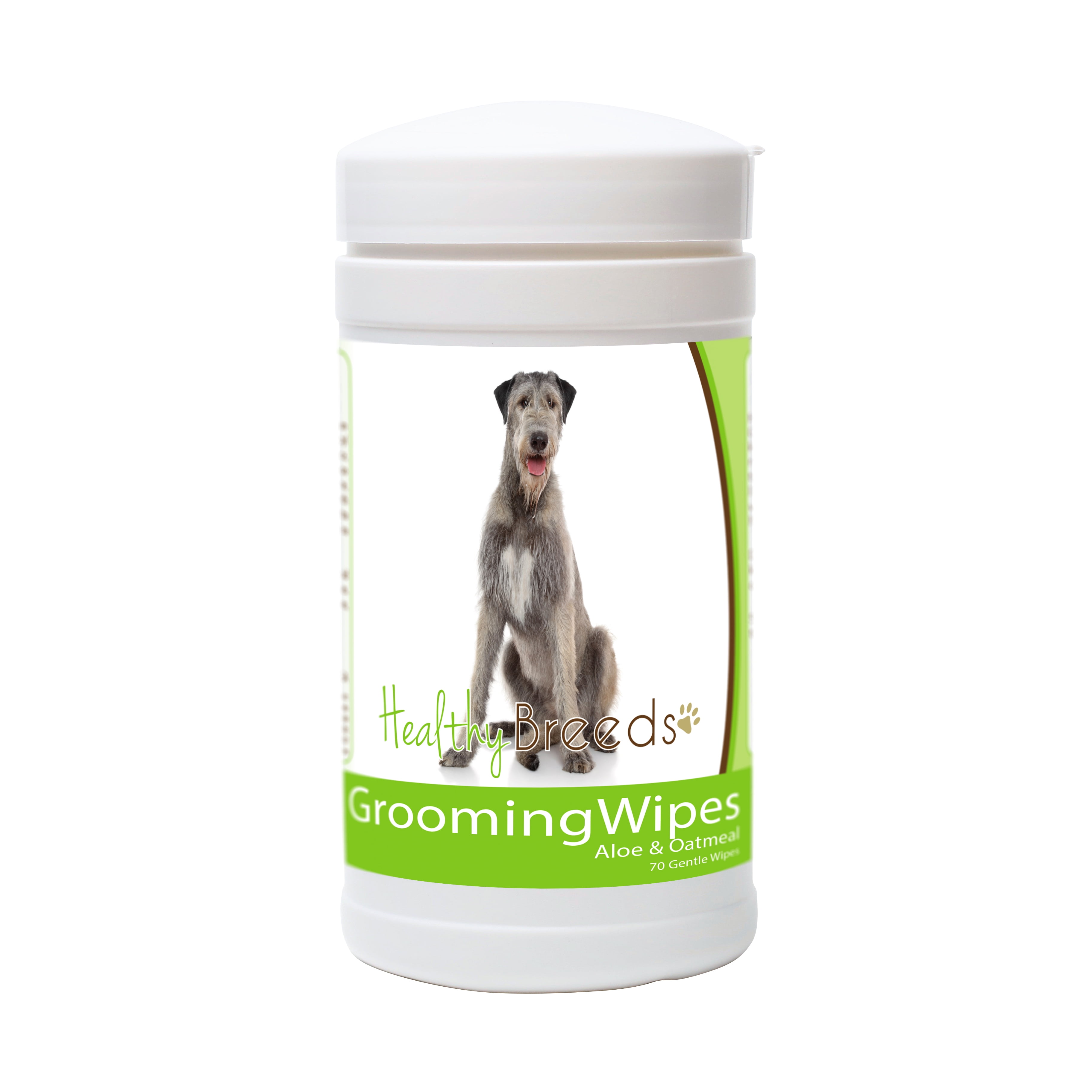 Healthy Breeds Irish Wolfhound Grooming Wipes 70 Count