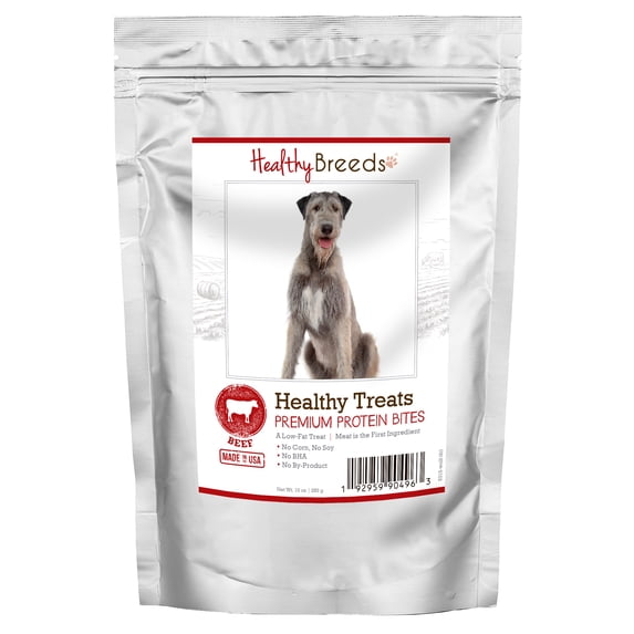 Healthy Breeds Irish Wolfhound Healthy Treats Premium Protein Bites Beef 10 oz