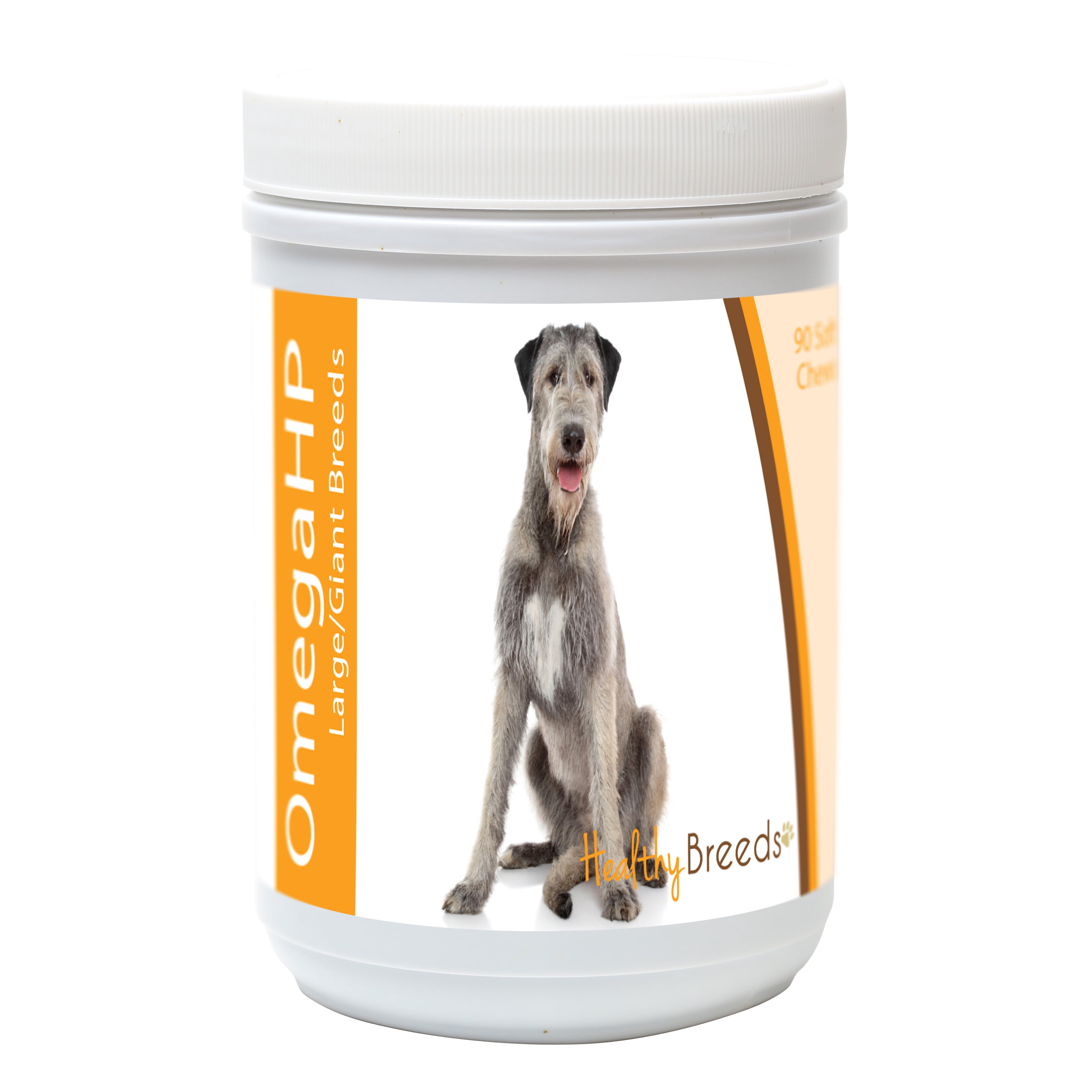 Healthy Breeds Irish Wolfhound Omega HP Fatty Acid Skin and Coat Support Soft Chews