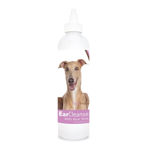 Healthy Breeds Dog Ear Cleanse with Aloe Vera for Italian Greyhound, Sweat Pea and Vanilla 8 oz