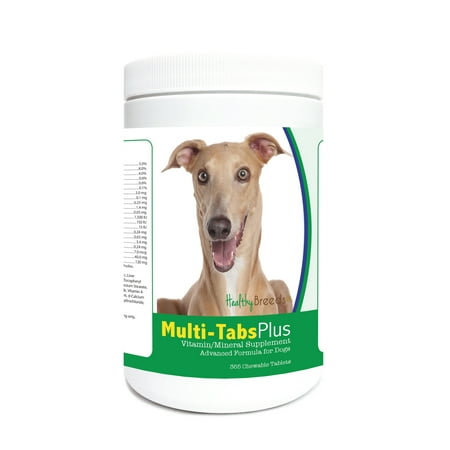 Healthy Breeds Italian Greyhound Multi-Tabs Plus Chewable Tablets 365 Count