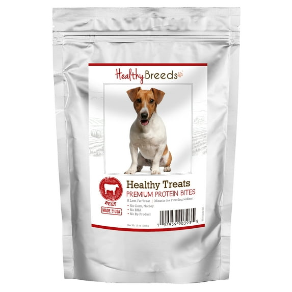Healthy Breeds Jack Russell Terrier Healthy Treats Premium Protein Bites Beef 10 oz