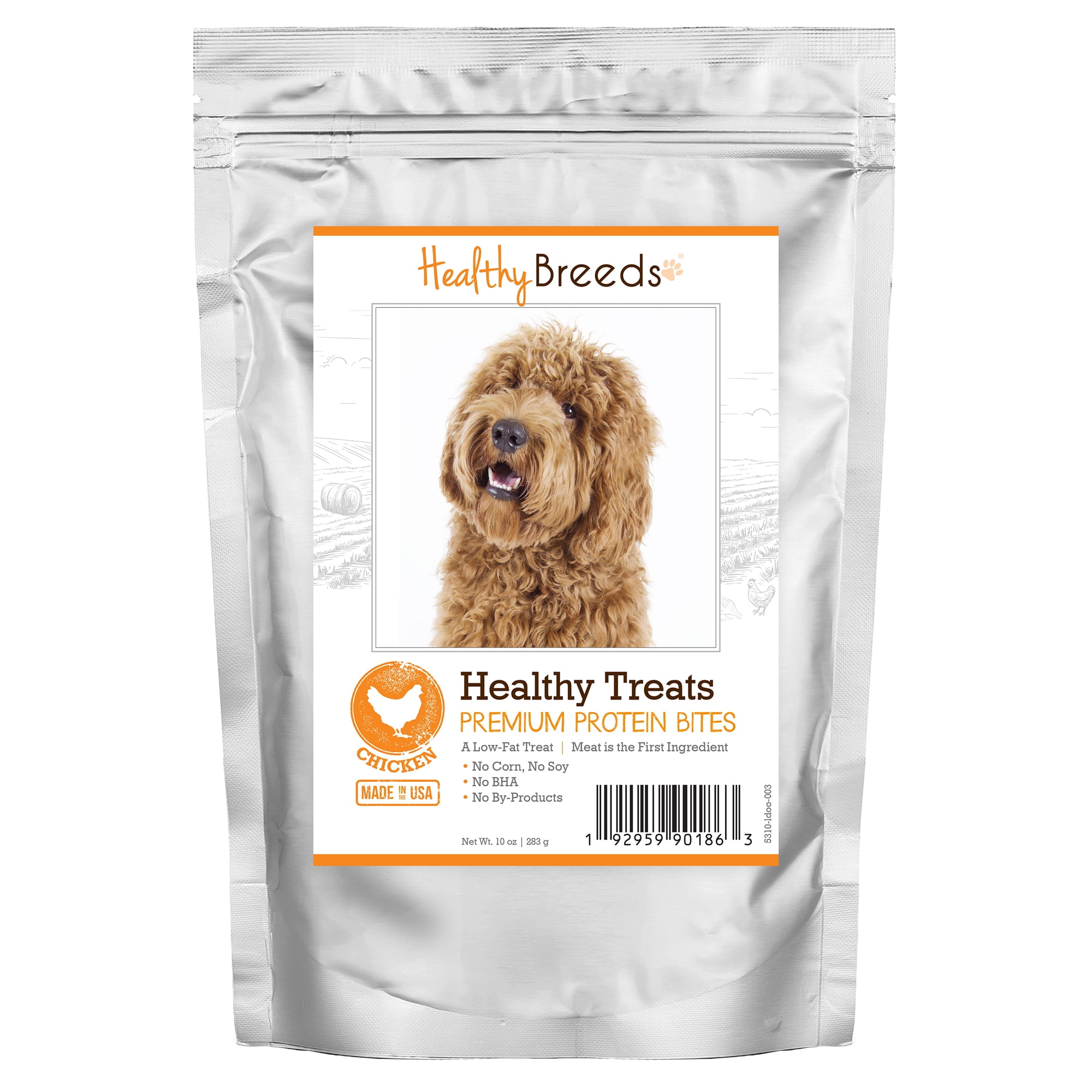 Healthy Breeds Labradoodle Healthy Treats Premium Protein Bites Chicken