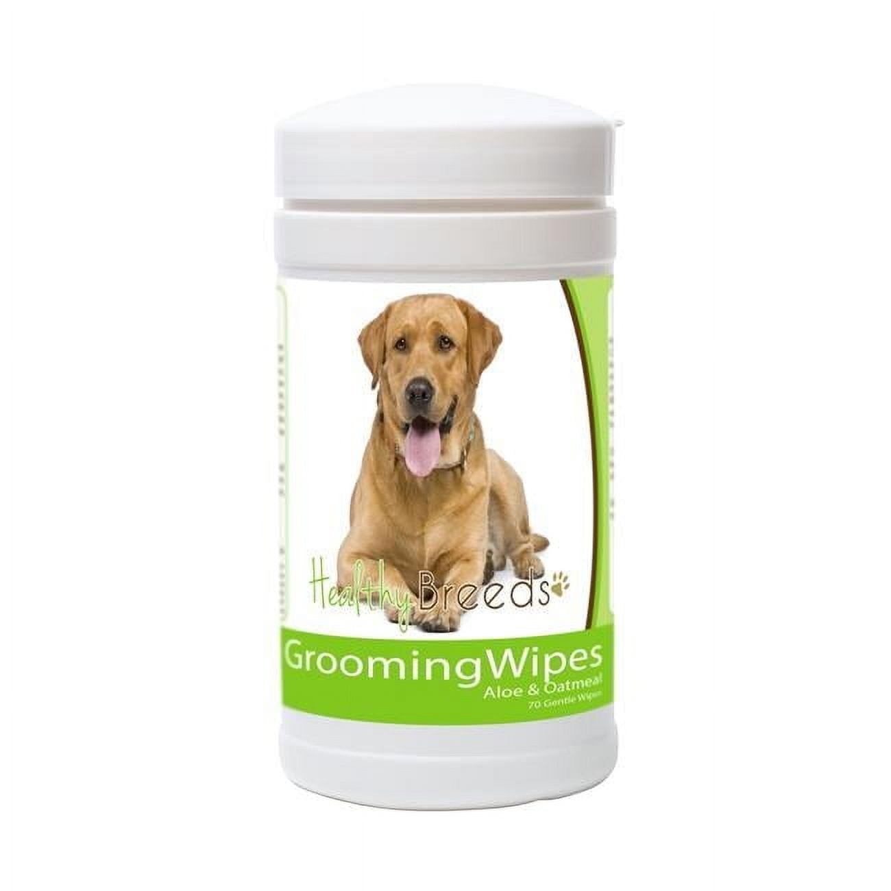 Healthy Breeds Labrador Retriever Grooming Wipes 70 Count
