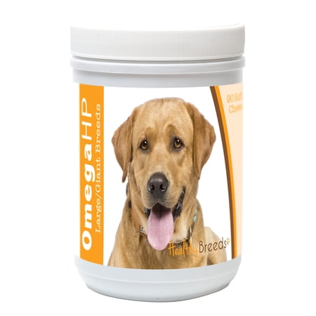 Healthy Breeds Labrador Retriever Omega HP Fatty Acid Skin and Coat Support Soft Chews