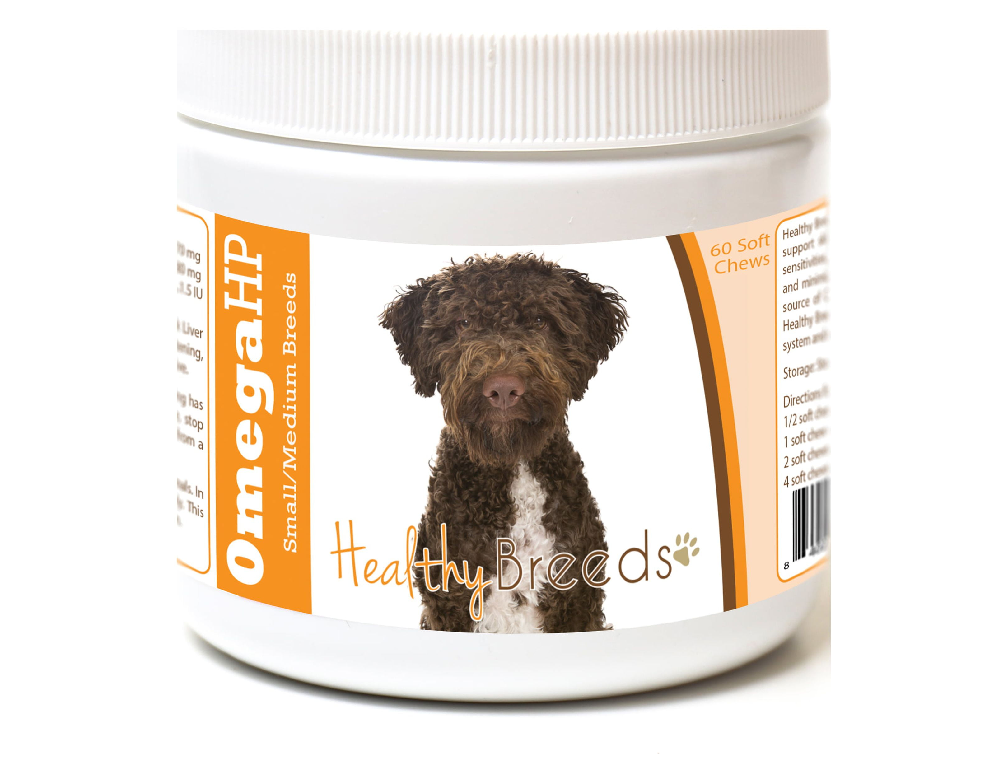 Healthy Breeds Lagotti&nbsp;Romagnoli Omega HP Fatty Acid Skin and Coat Support Soft Chews