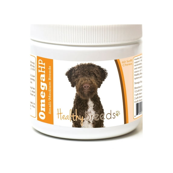 Healthy Breeds Lagotti Romagnoli Omega HP Fatty Acid Skin and Coat Support Soft Chews