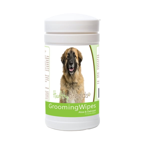 Healthy Breeds Leonberger Grooming Wipes 70 Count