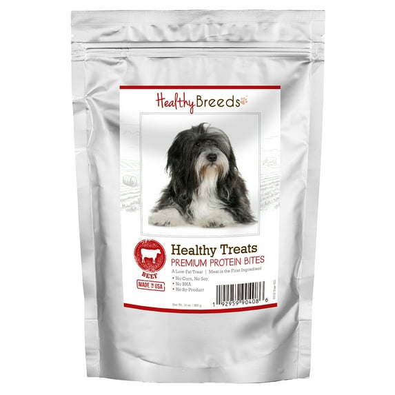 Healthy Breeds Lhasa Apso Healthy Treats Premium Protein Bites Beef 10 oz