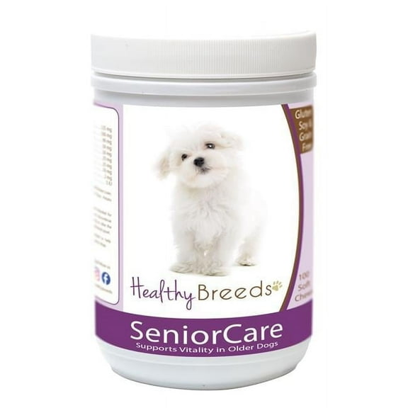 Healthy Breeds  Maltese Senior Dog Care Soft Chews