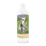 Healthy Breeds Miniature Schnauzer Oatmeal Dog Shampoo with Aloe 16 oz