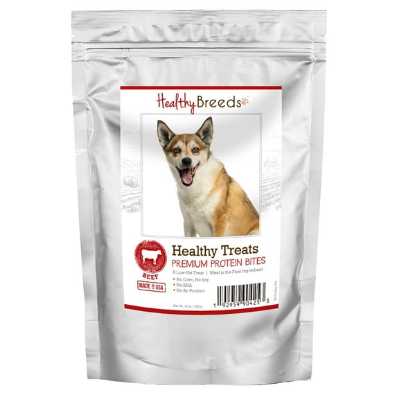 Healthy Breeds Norwegian Lundehund Healthy Treats Premium Protein Bites Beef 10 oz