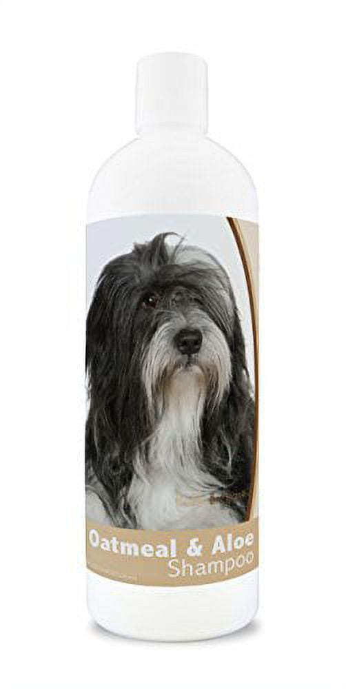 Healthy Breeds Oatmeal Dog Shampoo for Allergies for Lhasa Apso Over 200 Breeds 16 oz Mild Gentle for Sensitive Skin Hypoallergenic Formula