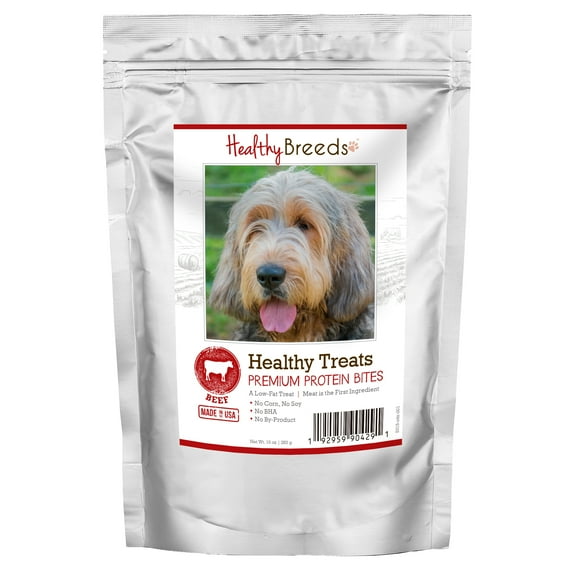 Healthy Breeds Otterhound Healthy Treats Premium Protein Bites Beef 10 oz