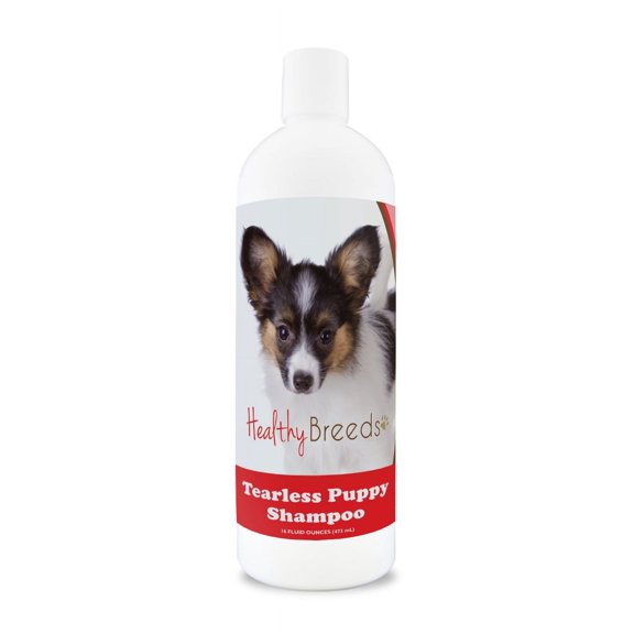 Healthy Breeds Papillon Tearless Puppy Dog Shampoo 16 oz