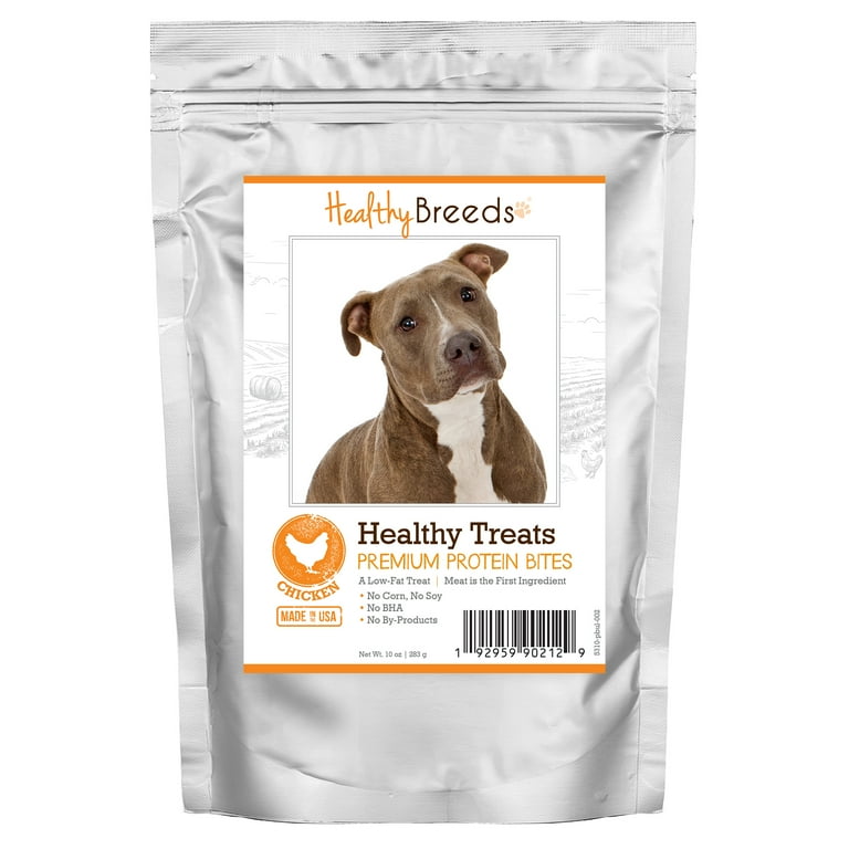 Healthy Breeds Pit Bull Healthy Treats Premium Protein Bites