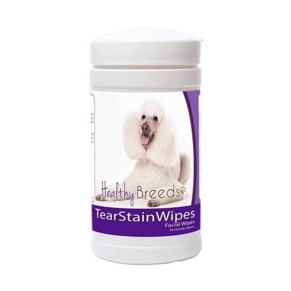 Healthy Breeds Poodle Tear Stain Wipes