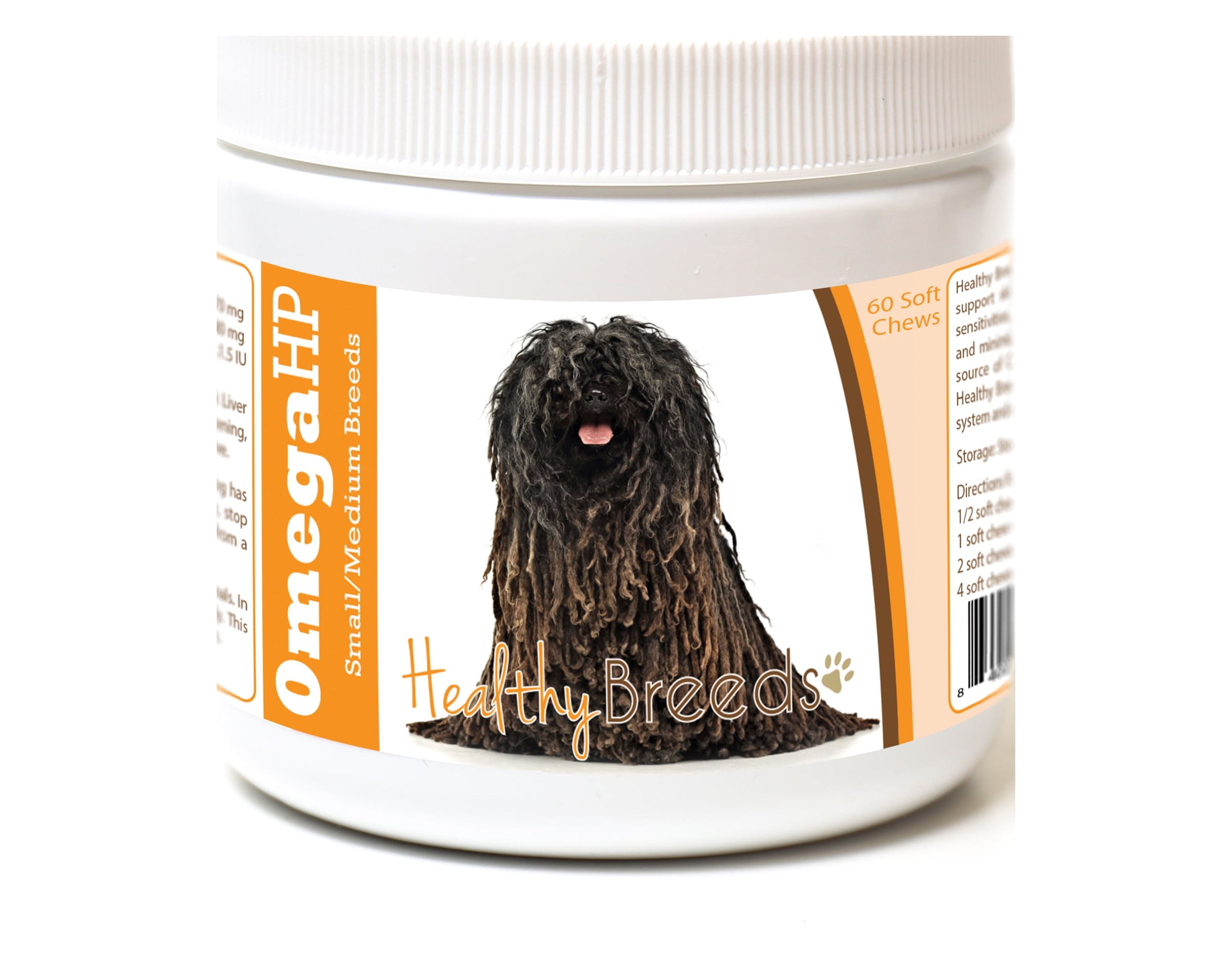 Healthy Breeds Pulik Omega HP Fatty Acid Skin and Coat Support Soft Chews