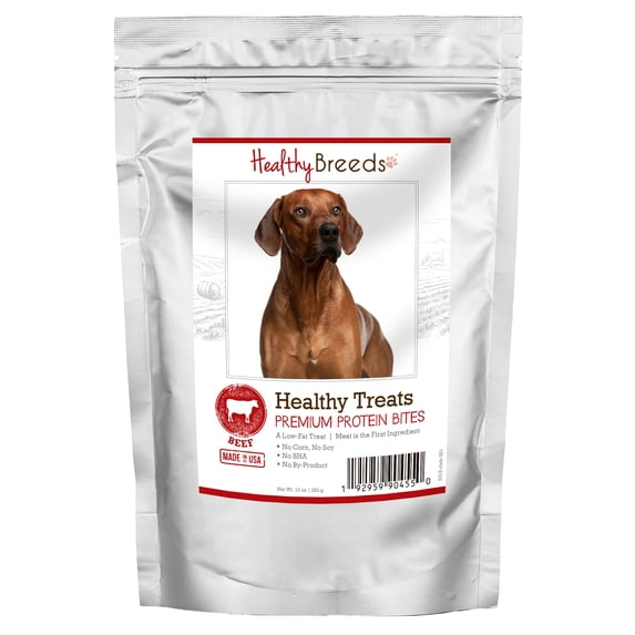 Healthy Breeds Rhodesian Ridgeback Healthy Treats Premium Protein Bites Beef 10 oz